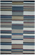 Load image into Gallery viewer, Handmade Wool Modern Ivory/ Silver 5' x 8' lt1583 Area Rug