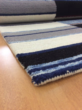 Load image into Gallery viewer, Handmade Wool Modern Ivory/ Gray 5' x 8' lt1585 Area Rug