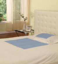Load image into Gallery viewer, Deluxe Comfort Cooling Foldable Pillow Pad - T/C Fabric &amp; Sprecial Gel - Heat-Dissipating Cushion - Cotton - Pillow Cover