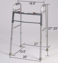 Load image into Gallery viewer, Junior Dual Button Folding Walker