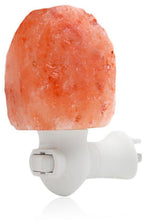 Load image into Gallery viewer, Feel Good Light Himalayan Salt Wall Plugin Mini-Lamp Hand Carved Natural Crystal Himalayan Salt Lamp Night Light With Ul-Approved Plug; Purifying Salt Lamp Used For Decoration And Lighting