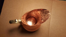 Load image into Gallery viewer, Heavy Gauge 100% Pure Copper, No-Nickel Lining, Hammered Finish - Solid Copper Water Pitcher, Keep Drinks Frosty Cold, 70-ounce capacity, Copper Water Jug, Perfect for Moscow Mules, Recipe Booklet