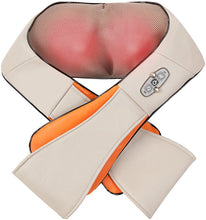 Load image into Gallery viewer, Shiatsu Shoulder Massager,Ul Approved Adapter - Massager Shoulder And Neck - Neck Massager - Take The Weight Of The World Off Your Shoulders With Handheld Shiatsu Massages