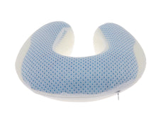 Load image into Gallery viewer, Deluxe Comfort Cool Gel Memory Foam UFO Travel Pillow - Cooling Gel Fiber  - Therapeutic Memory Foam - Travel Neck Tension And Stress Relief - Travel Pillow