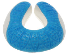 Load image into Gallery viewer, Deluxe Comfort Cool Gel Memory Foam UFO Travel Pillow - Cooling Gel Fiber  - Therapeutic Memory Foam - Travel Neck Tension And Stress Relief - Travel Pillow