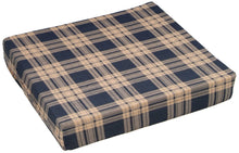 Load image into Gallery viewer, Hermell Products WC4461 Wheelchair Cushion, 16 by 18 by 2-Inch, Plaid