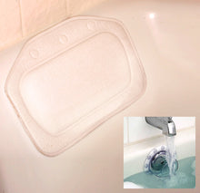 Load image into Gallery viewer, Bath Pillow with free Deep Water Bath - bath Pillow Strong Suction Cups