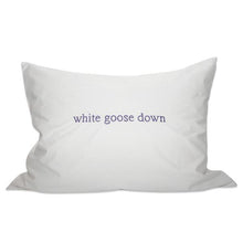 Load image into Gallery viewer, Down Etc. White Goose Down Pillow 650 Fill Power