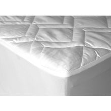 Load image into Gallery viewer, Down Etc. Lilypad Waterproof Mattress Pad with Fitted Skirt - Queen 60x80x16