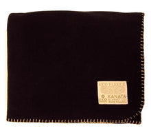 Load image into Gallery viewer, Kanata 20331 Eco Fleece Sports/Travel Blanket 50 x 60 in. Black