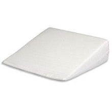 Load image into Gallery viewer, Foam Slant wWhite Polycotton Zippered Cover - L 24" x H 24" x W 12"