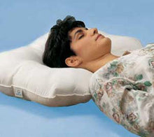 Load image into Gallery viewer, Orthopedic Pillow w/ White Polycotton Fabric - L 25" x H 3" x W 19"