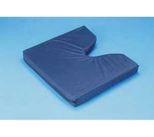 Load image into Gallery viewer, Coccyx Cushion wNavy Rip-Stop Fabric Zippered Cover - L 16" x H 3" x W 18"