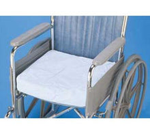Load image into Gallery viewer, Convoluted Flotation Gel Pad wNavy Rip-Stop Fabric Zippered Cover - L 17" x H 3" x W 17"