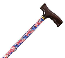 Load image into Gallery viewer, Designer Folding Adjustable Cane