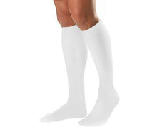 Load image into Gallery viewer, Jobst For Men 8 - 15 Mmhg Closed Toe Knee High Mild Support Socks - White - X Large