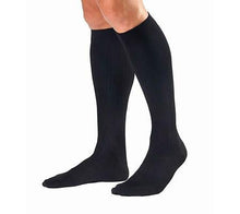 Load image into Gallery viewer, Jobst Men's Dress 8 - 15 Mmhg Closed Toe Knee Highs - Black - Small